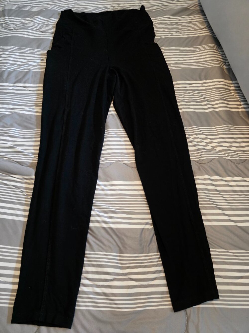 Miik Black Cotton Leggings